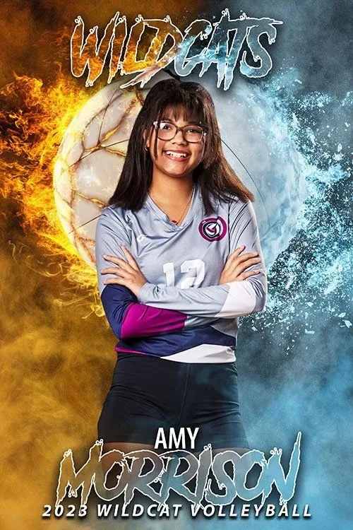 Fire & Ice Volleyball